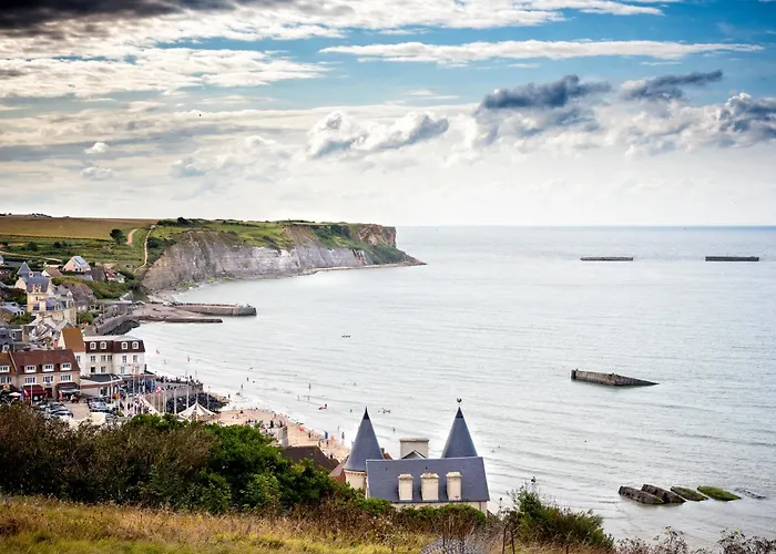 La Vie Est Belle - Centre D\'Arromanches, Terrasse